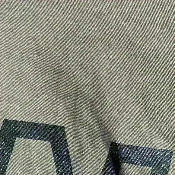 Zara Military Speak Up Trench Motor Biker Graphic Bird Olive Green Jacket XS - Picture 14 of 15